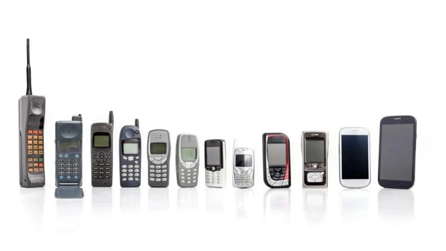 Evolution of Smartphones